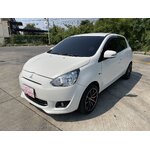 Mitsubishi Mirage 1.2 GLS At 2015 ขาว