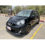 Nissan March 1.2 V At 2013 ดำ