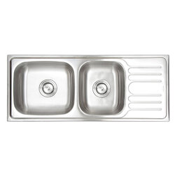 ซิงค์ล้างจาน 2 หลุม 1 พักขวา