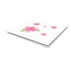 ฝ้าสมาร์ทบอร์ด เอสซีจี รุ่นซูเปอร์สมาร์ท ขนาด 60x60x0.8 ซม. ลายดอกลิลลี่