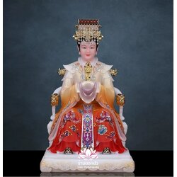 หม่าโจ้ว ม่าจ้อโป๋ เทียนส่งเซ่งโบ้ เทียนโหวเซี่ยบ้อ งานหินอ่อนคุณภาพสูง ขนาด 12/16/19/26 นิ้ว