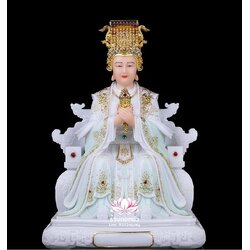 หม่าโจ้ว ม่าจ้อโป๋ เทียนส่งเซ่งโบ้ เทียนโหวเซี่ยบ้อ งานหินอ่อนคุณภาพสูง ขนาด 12/16/19/26 นิ้ว