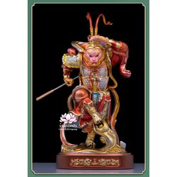 ไต่เสี่ยฮุกโจ้ว ไต่เส่งปุดจ้อ เจ่เทียนไต่เซ่ง เห้งเจีย ฉีเทียนต้าเซิ่น ปางยืน งานเรซิ่นพรีเมียม ขนาด 12/16/19/24 นิ้ว