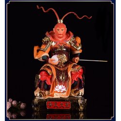 ไต่เสี่ยฮุกโจ้ว ไต่เส่งปุดจ้อ เจ่เทียนไต่เซ่ง เห้งเจีย ฉีเทียนต้าเซิ่น ปางนั่งบัลลังก์ งานเรซิ่นคุณภาพสูง ขนาด 12/16/19/26 นิ้ว