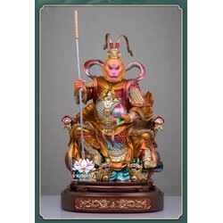 ไต่เสี่ยฮุกโจ้ว ไต่เส่งปุดจ้อ เจ่เทียนไต่เซ่ง เห้งเจีย ฉีเทียนต้าเซิ่น ปางนั่งบัลลังก์มังกร งานเรซิ่นพรีเมียม ขนาด 4/12/16/19/24 นิ้ว