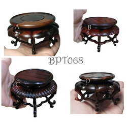 กี๋หรือฐานไม้สไตล์จีนเล็กๆ-BPT068-