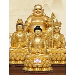 พระพุทธเจ้า (พระยูไล) พระโพธิสัตว์กวนอิม พระกษิติครรภโพธิสัตว์ พระศรีอริยเมตไตรย งานเรซิ่น ขนาด 12/16/19/26 นิ้ว