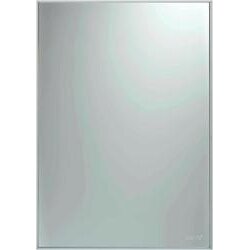 MC201 กระจกกรอบอะลูมิเนียม สีเงิน (เล็ก) 500 x 700 มม.