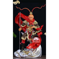 ไต่เสี่ยฮุกโจ้ว ไต่เส่งปุดจ้อ เจ่เทียนไต่เซ่ง เห้งเจีย ฉีเทียนต้าเซิ่น ปางเหยียบเมฆ งานเรซิ่น ขนาด 12/16/19/26/36 นิ้ว