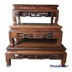 ฐานไม้ หรือกี๋สี่เหลี่ยมผืนผ้า ขายแยก มี3ขนาด เริ่มตัวละ