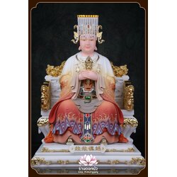 หม่าโจ้ว ม่าจ้อโป๋ เทียนส่งเซ่งโบ้ เทียนโหวเซี่ยบ้อ งานหินอ่อนคุณภาพสูง ขนาด 12/16/19/26 นิ้ว