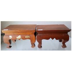 โต๊ะยอด ตั่ง ฐานไม้เล็ก(โต๊ะหมู่แบบแยกชิ้น)