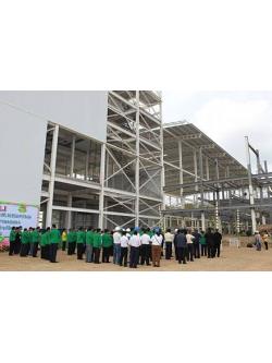 งานติดตั้งลิฟต์บรรทุกสินค้า โรงงานผลิตนมผง สหกรณ์โคนม วังน้ำเย็น จ.สระแก้ว