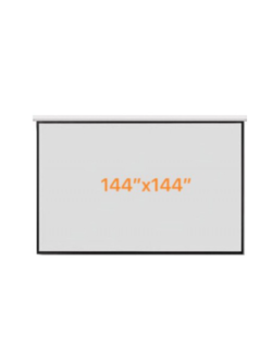 จอฉายโปรเจคเตอร์ แบบแขวนมือดึง ยีห้อ Razr (เรซน์) ขนาด 144x144 นิ้ว