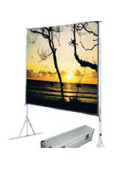 จอฉาย Easy Fold ยี่ห้อ Vertex (เวอร์เทคซ์) ทแยงมุม 150 นิ้ว (ฉายได้สองด้าน)