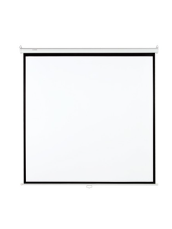 จอรับภาพโปรเจคเตอร์ แบบแขวนมือดึง ยี่ห้อ Gygar (ไจก้า) เส้นทแยงมุม 70x70 นิ้ว