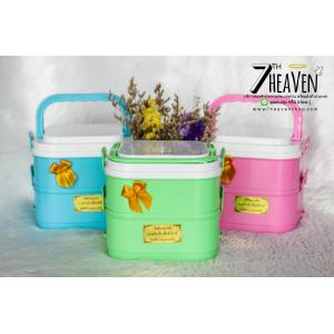 ของชำร่วยงานศพ ปิ่นโตคอนโด 2 ชั้น