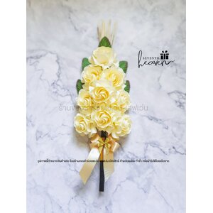 ดอกไม้จันทน์ กุหลาบ ช่อเชิญ (1 ถุงมี 10 ช่อ)