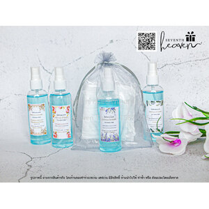 ของชำร่วยงานศพ จัดชุด สเปรย์แอลกอฮอล์100ml.+หน้ากากอนามัย