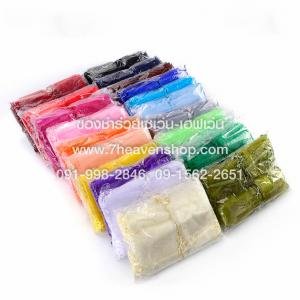 ขายส่ง ถุงใส่ของชำร่วย ถุงผ้าไหมแก้ว ถุงห่อของชำร่วย ราคาส่ง ราคาโรงงาน