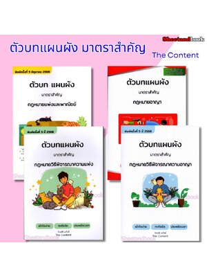 (แถมปกใส) ตัวบท แผนผัง มาตราสำคัญ กฎหมายแพ่ง อาญา วิ.แพ่ง วิ.อาญา ไกรศิริ แก้วยี่ TBK1336 sheetandbook ALX