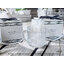 ของชำร่วยงานศพ แก้วกาแฟลายต้นกระบองเพชร ใส่กล่องมีหูหิ้วสีเทา ริบบิ้นสีดำ