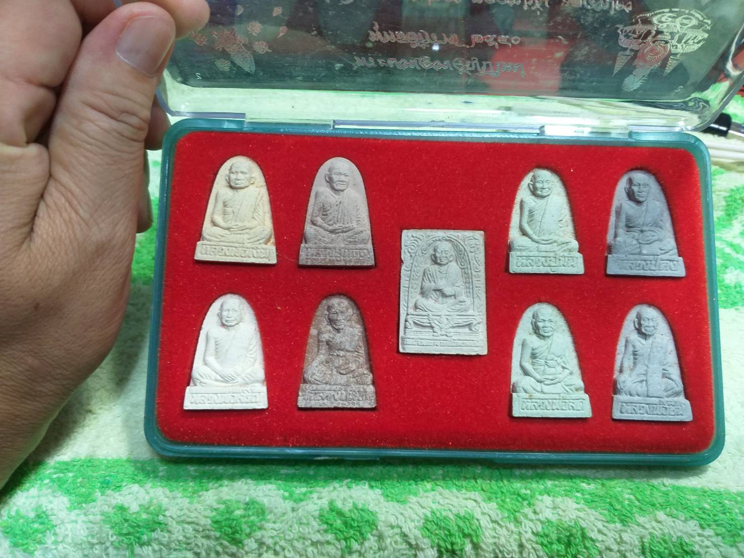 พระผงของขวัญปีใหม่ 2540 วัดสัมพุวราราม