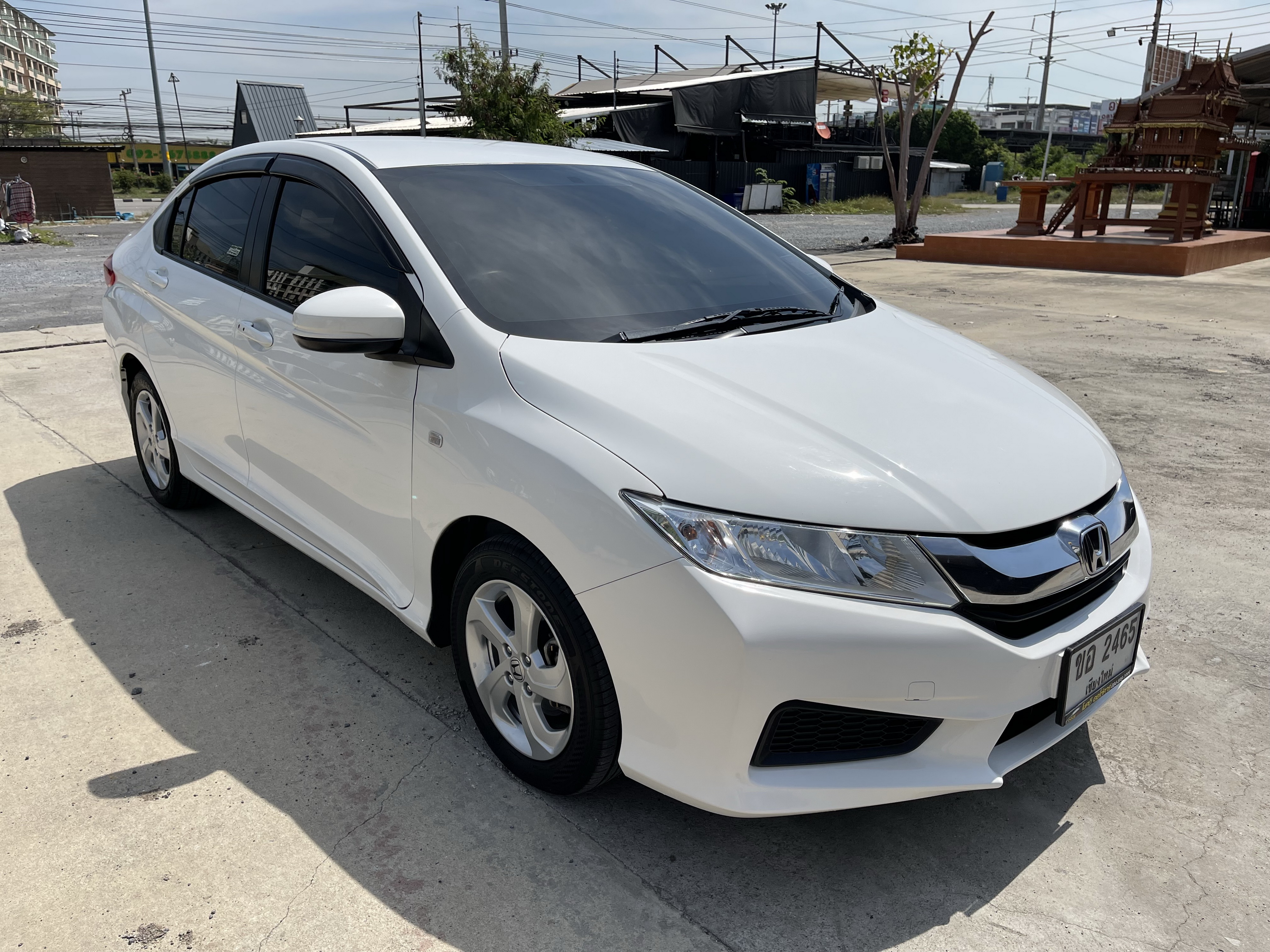 Honda City 1.5 V+ At 2016 ขาว