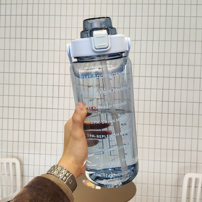 กระบอกน้ำ2ลิตร แบบใส