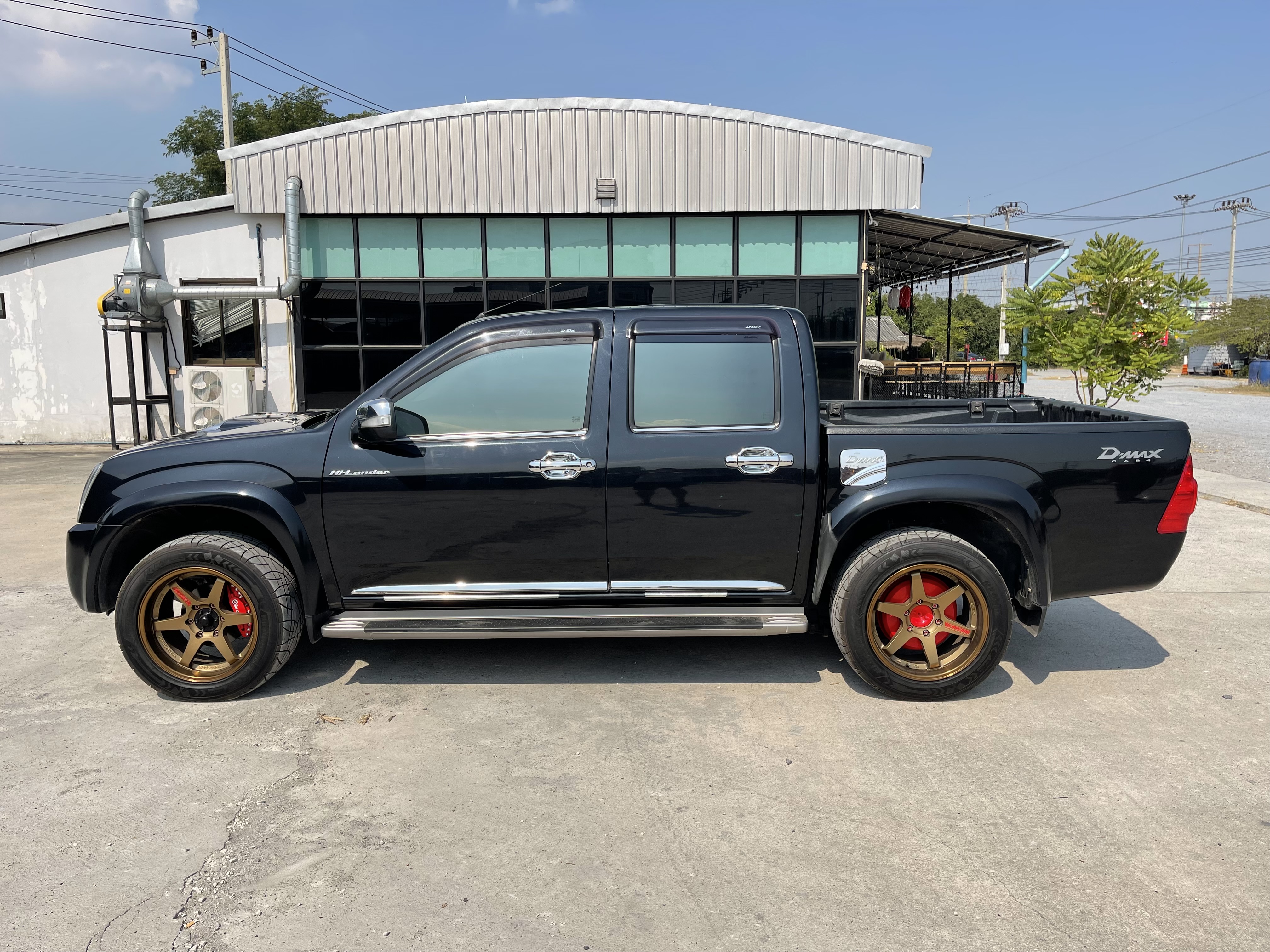 Isuzu Dmax 4ประตู Hilander 3.0 Vgs Navi 2011 ดำ