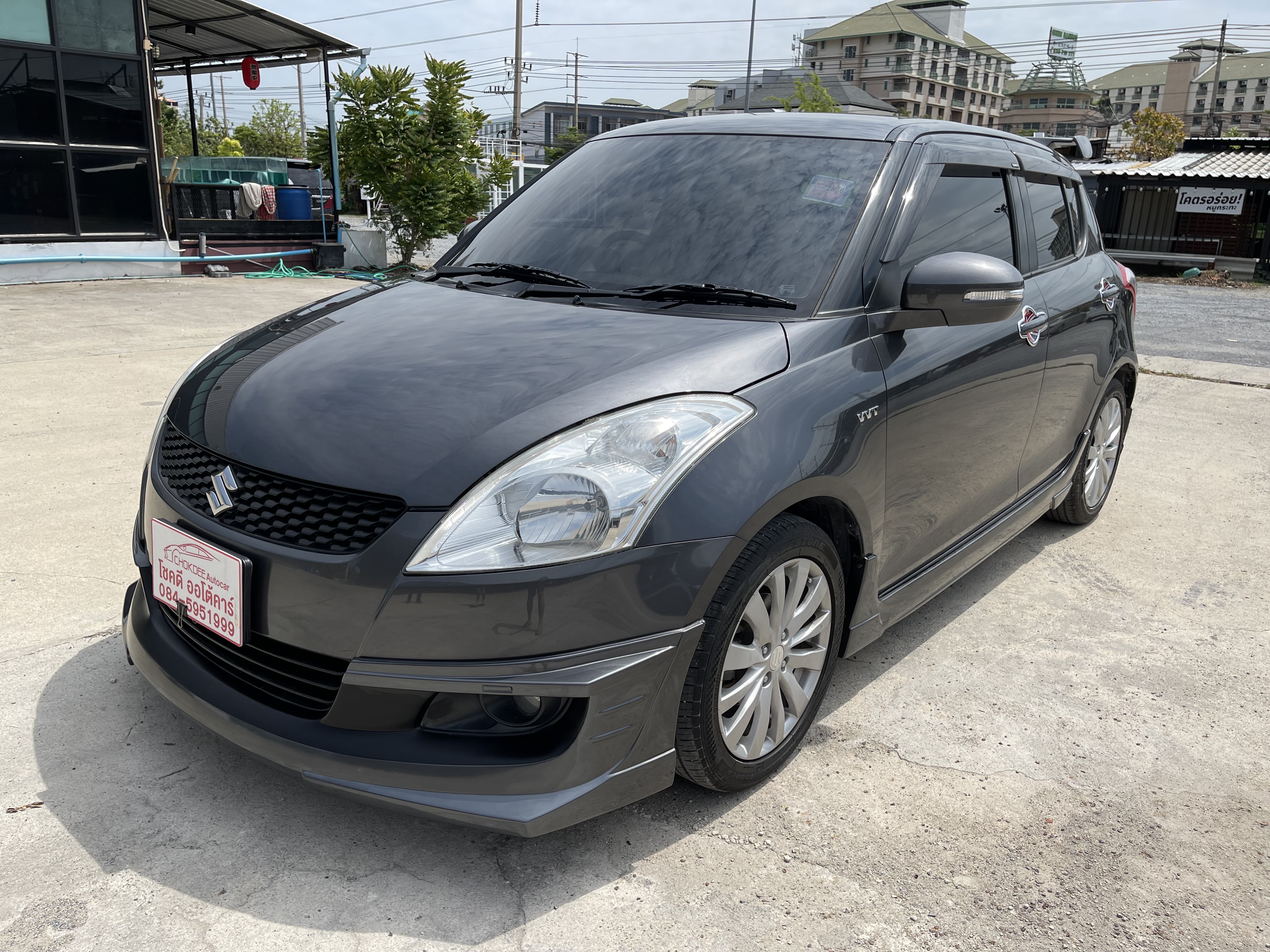 Suzuki Swift 1.2 GLX At 2015 เทาดำ