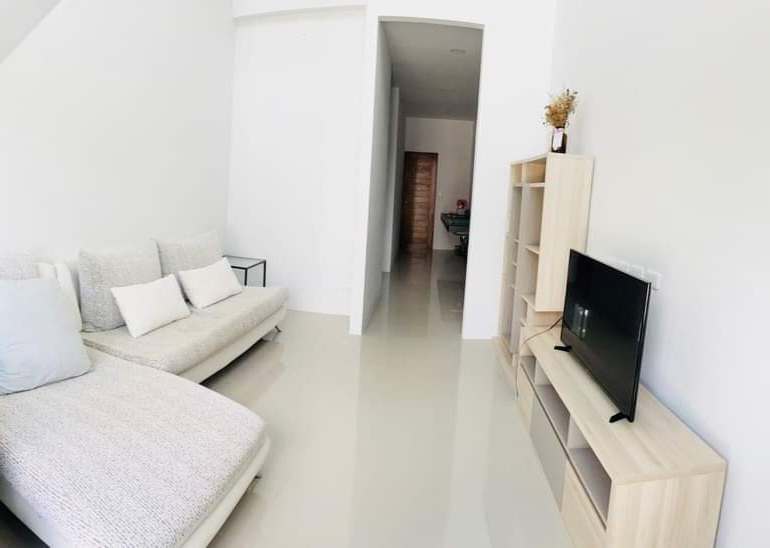 For Sales : Kohkaew, One and a half story semi-detached house, 2 Bedrooms, 2 Bathrooms