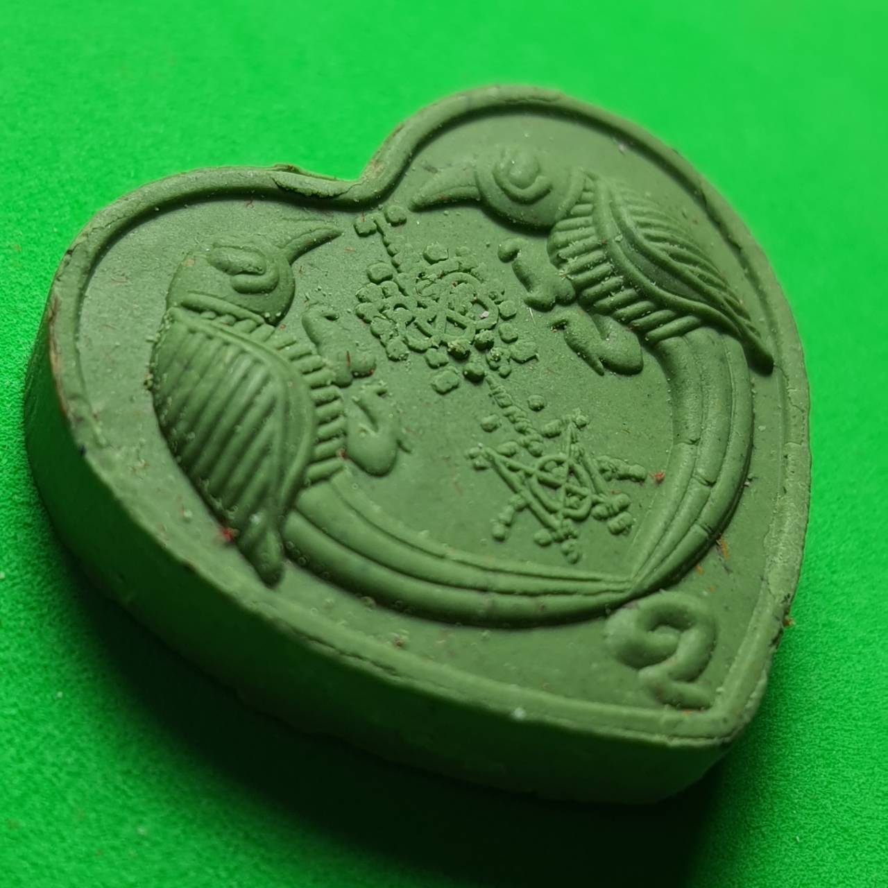 ของเสน่ห์ สาริกาลิ้นทอง สีเขียว รุ่นคู่ไม่ขาด โชคไม่หมด รวยเปรี้ยง สาริกาเสน่ห์ สาริกาค้าขาย สาริกาลิ้นทอง