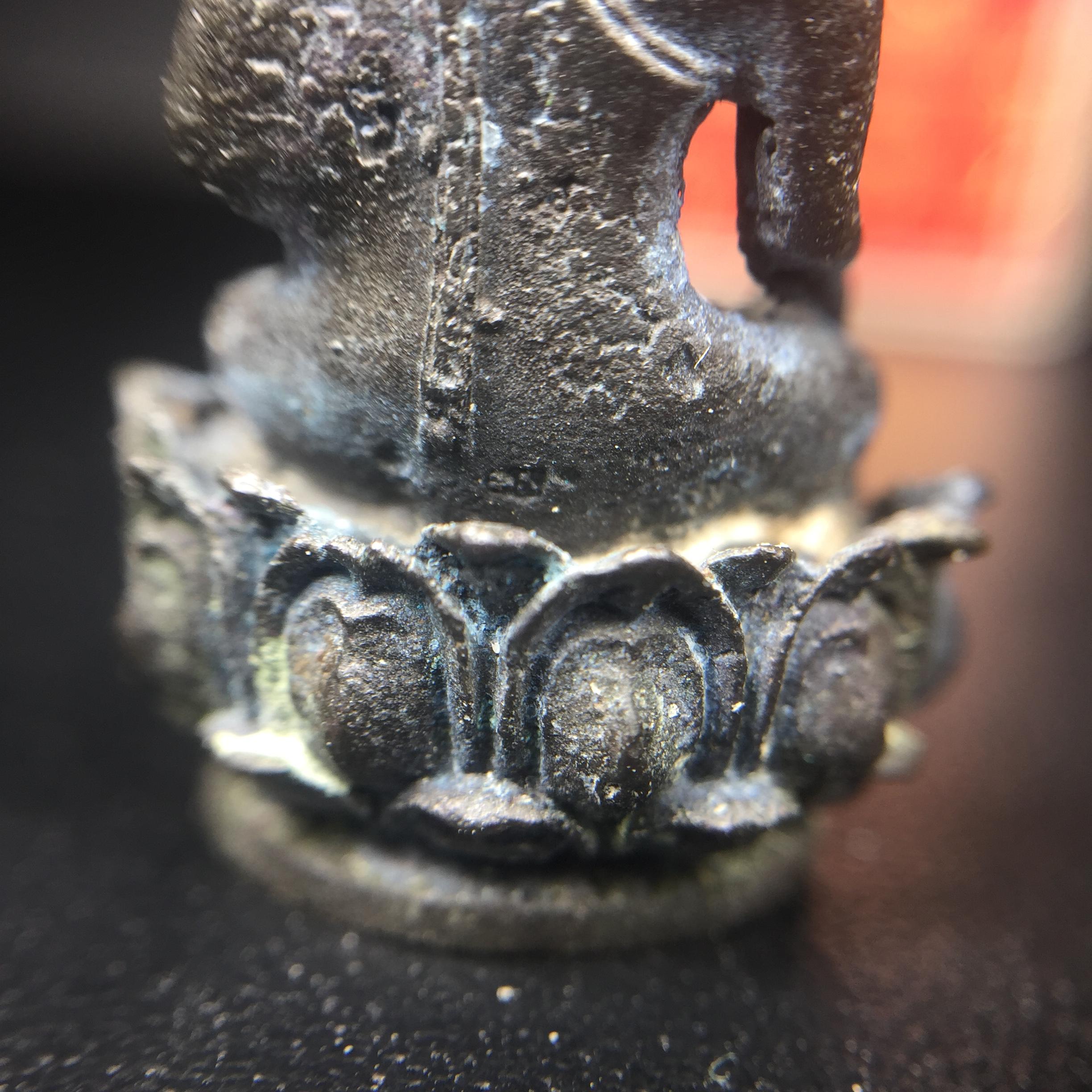 พระกริ่งบุพพาภิมงคล วัดบุพพาราม ปี2519 เนื้อนวโลหะ(***พระดีที่พ่อสร้างและพระราชทานนาม***)(ในหลวง ร.9 เสด็จเททอง)