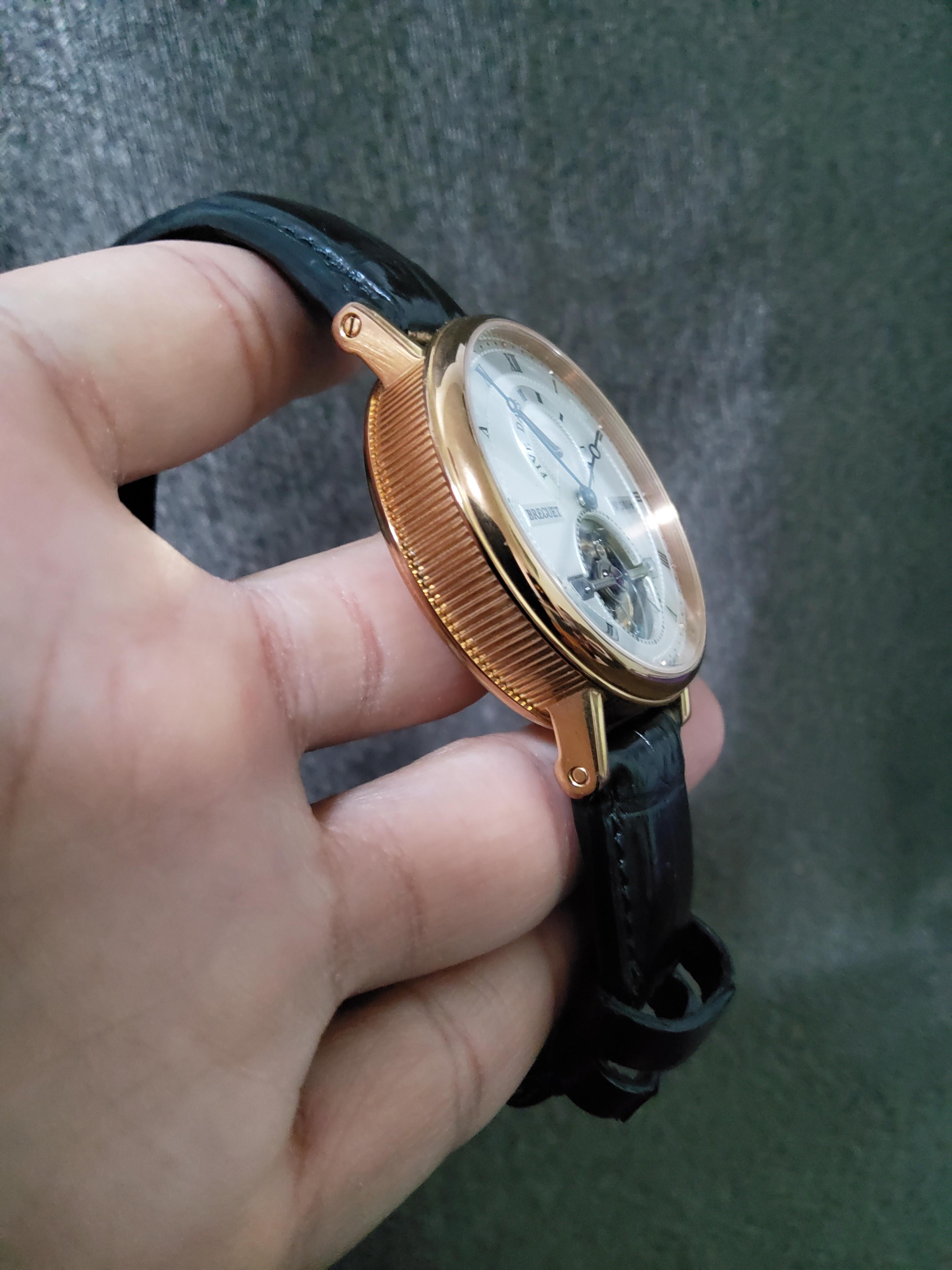 USED BREGUET TOURBILLION กลไกโคลนเหมือนแท้