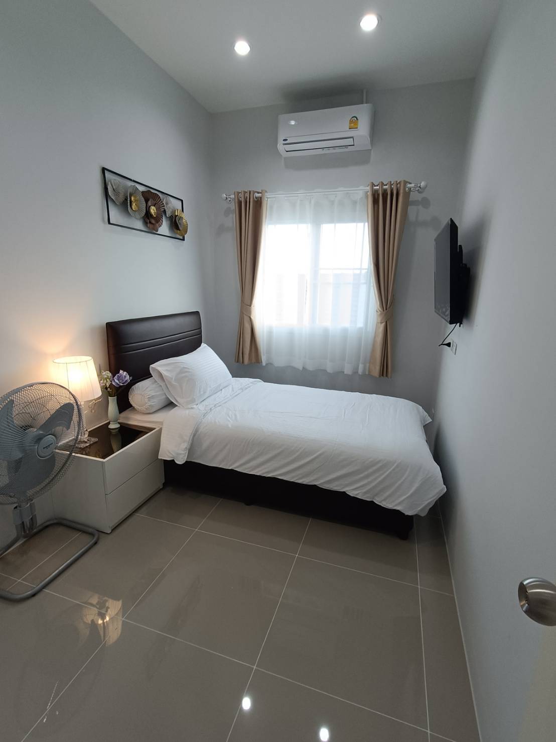 For Rent : Chalong, 2-Story Town House @Soi Palai, 3 bedrooms 2 bathrooms