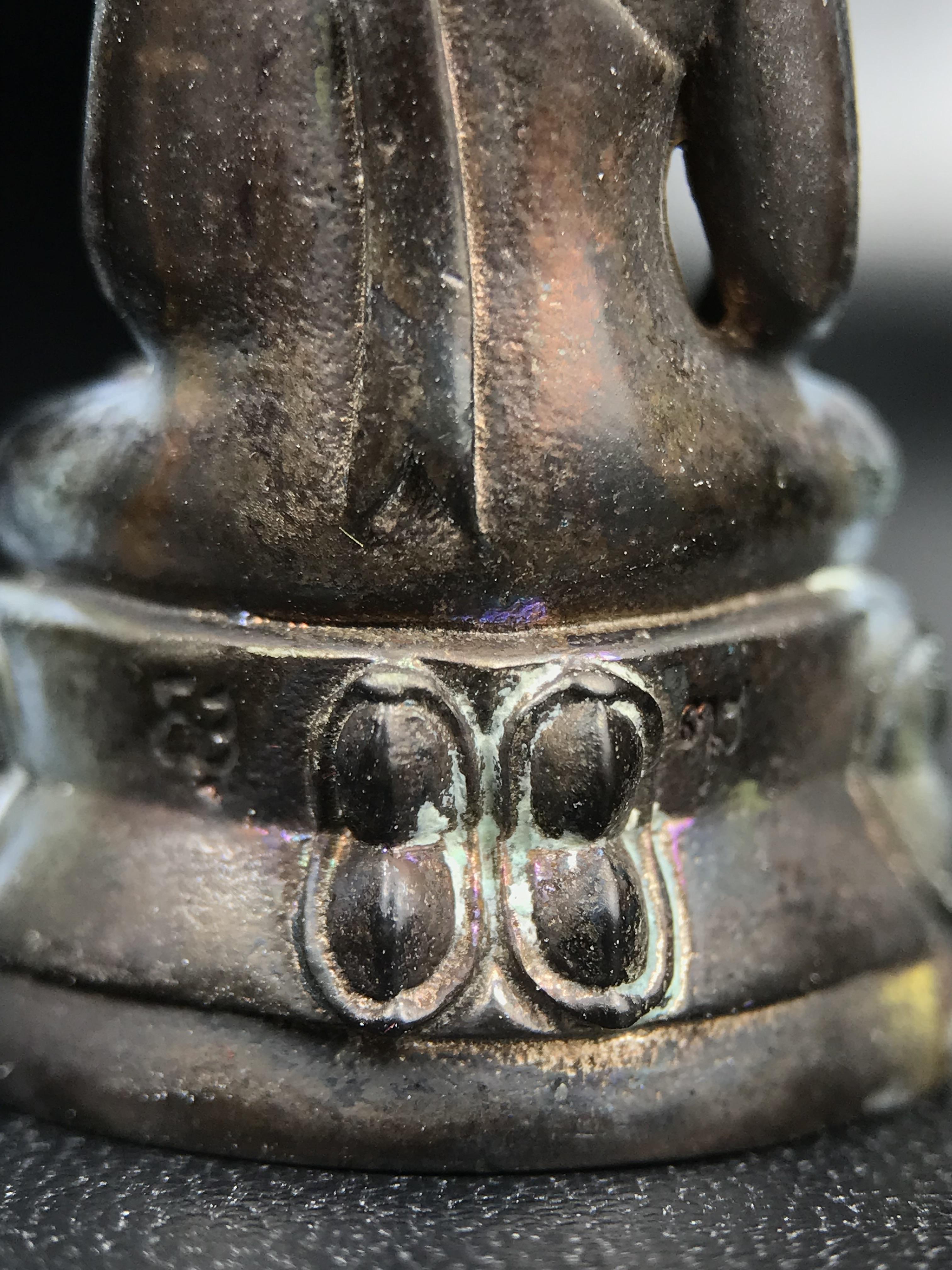 พระกริ่งชินรังษี วัดบวรนิเวศวิหาร ปี 2550 เนื้อนวโลหะ สมเด็จพระญาณสังวร สมเด็จพระสังฆราช ทรงเททองด้วยพระองค์เอง(พุทธศิลป์สุดงดงาม) (องค์หมายเลข ๖๐๓ เลขสวยผลรวมได้เก้าเจริญก้าวหน้าในทุกๆด้าน) 1 ใน 1000 องค์ หายาก