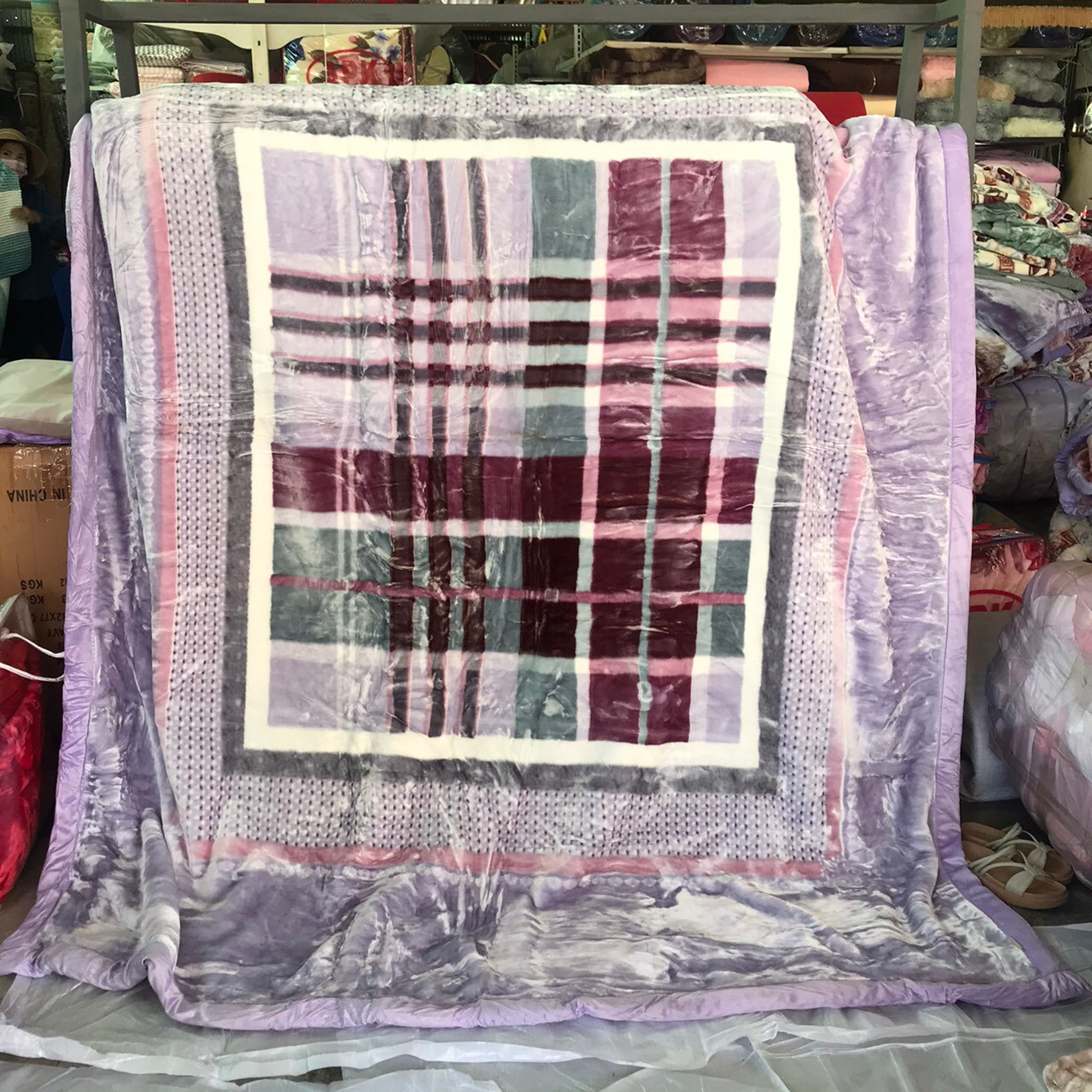 ผ้าห่มขนมิ้ง ขนาด 6 ฟุต