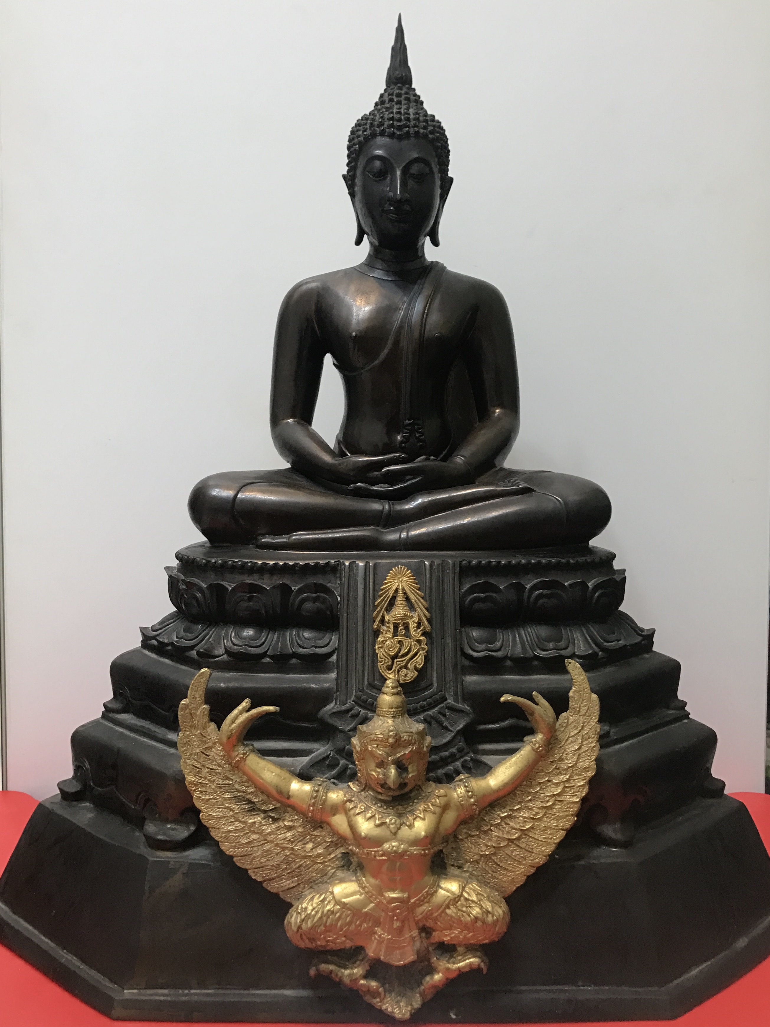พระบูชา ภปร. วัดทุ่งสีกัน ในหลวงทรงเสด็จเททอง หน้าตัก 9 นิ้ว ปี2525