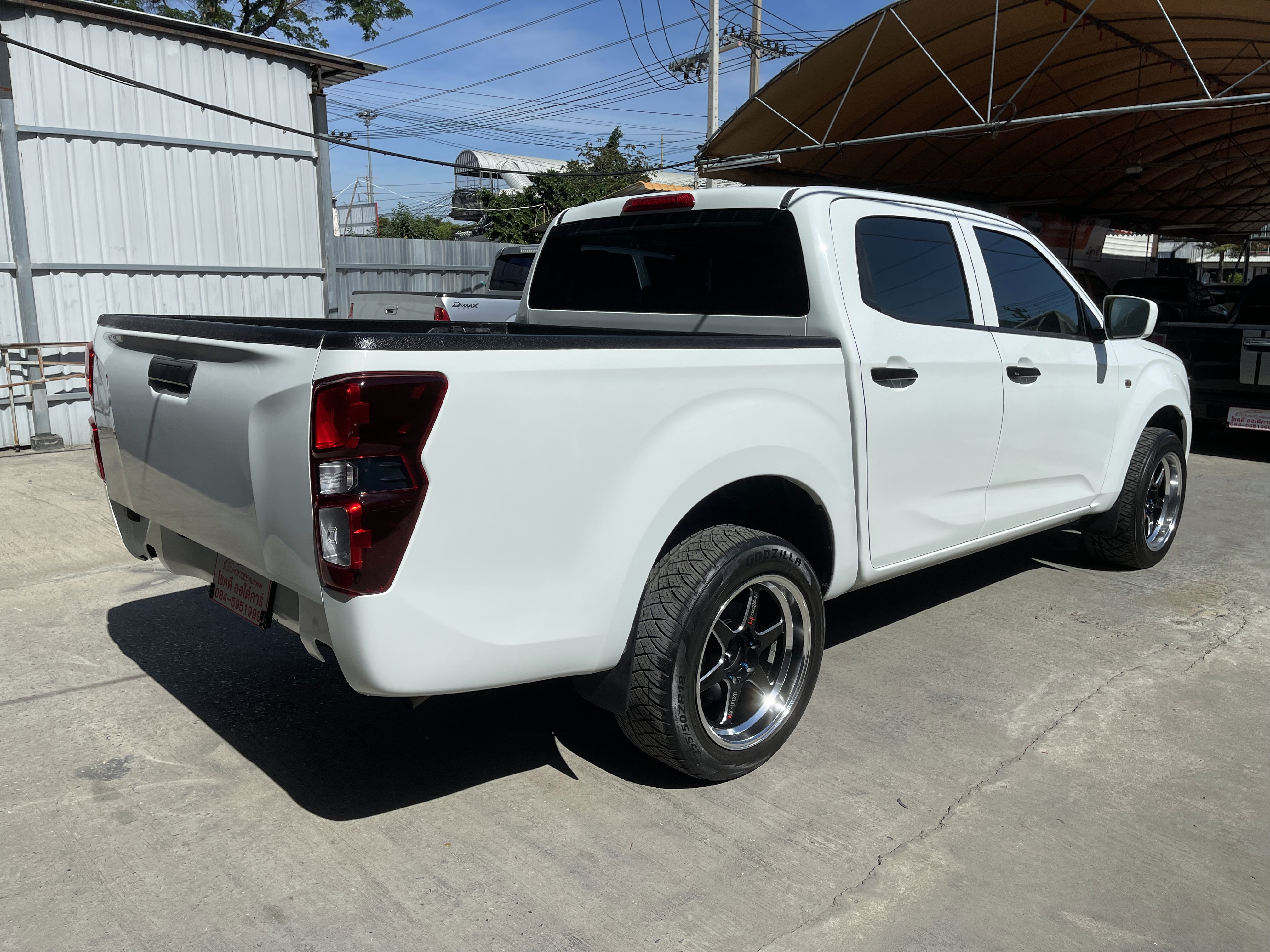 Isuzu Dmax All New 4ประตู 1.9 S Abs 2020 ขาว