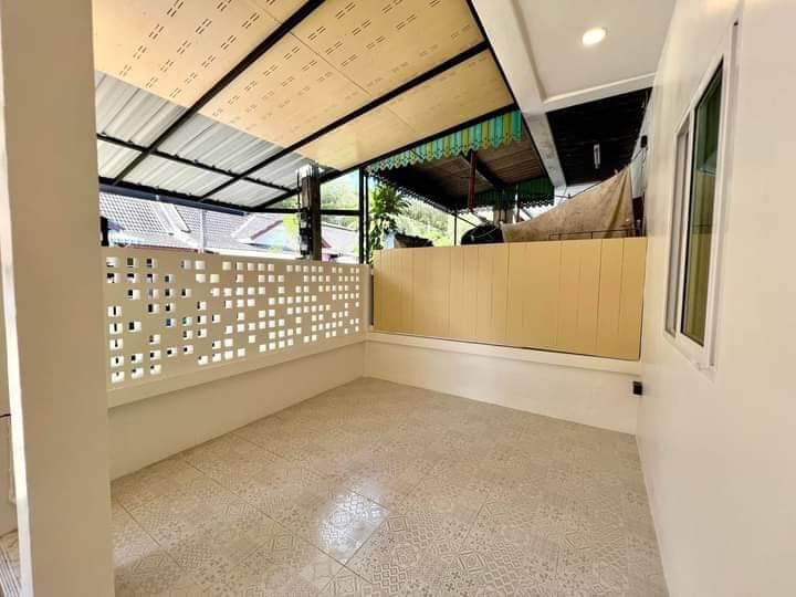 For Rent : Chalong, One-Storey Townhouse, 2 Bedrooms 1 Bathrooms