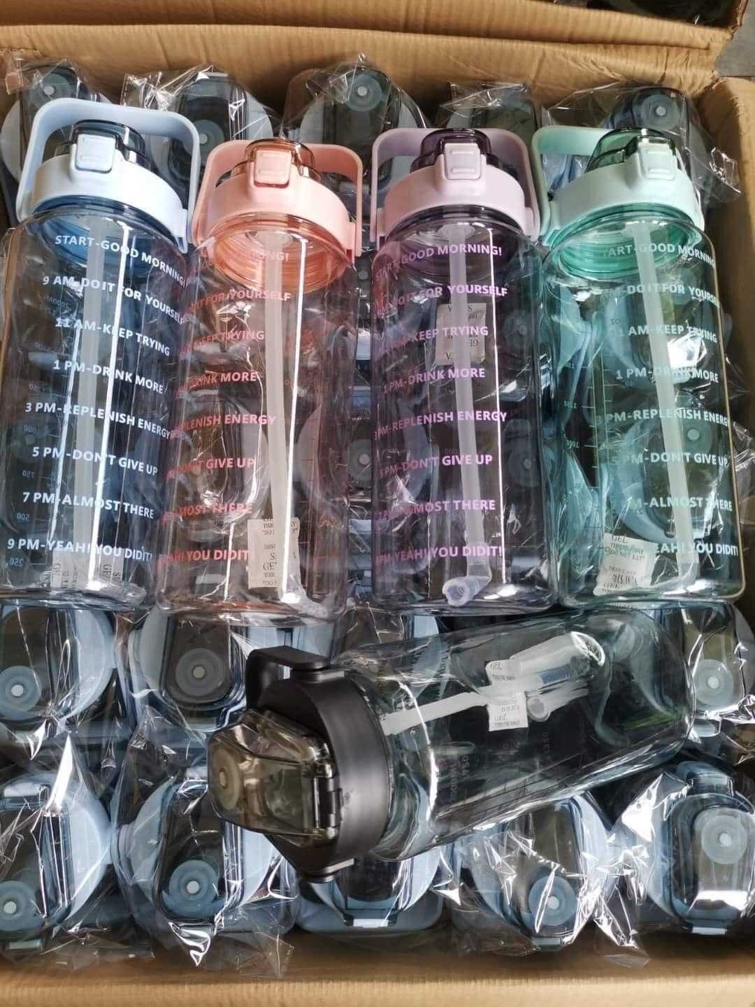 กระบอกน้ำ2ลิตร แบบใส