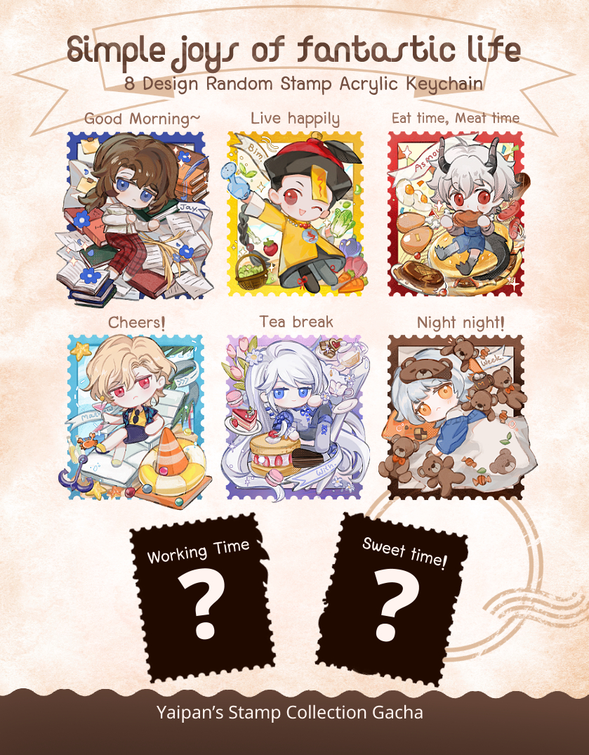 Gacha Keychain Simple Joy of Fantasia Life