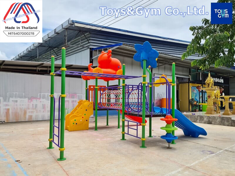 MiT-โรงงานผลิตเครื่องเล่นสนามกลางแจ้ง -อุปกรณ์สนามเด็กเล่นชุดฮิปโปโปเตมัส