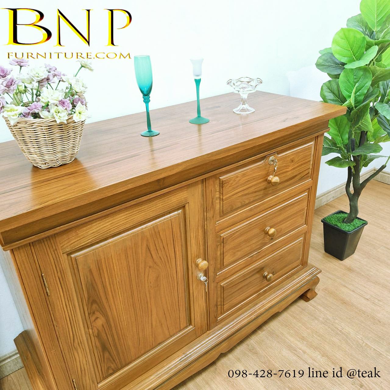 ตู้เก็บของ รุ่น ขาสิงห์ 1.2 เมตร