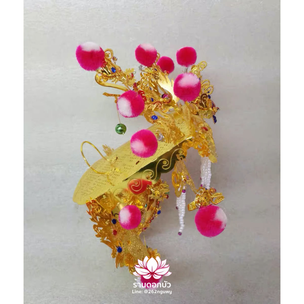 หมวกองค์พระเทียนซ่งเส้งโบ้ หมวกหม่าโจ้ว หมวกม่าจ้อโป๋ หมวกเจ้าแม่ทับทิม หมวกองค์พระเทียนโหวเซี้ยบ้อ