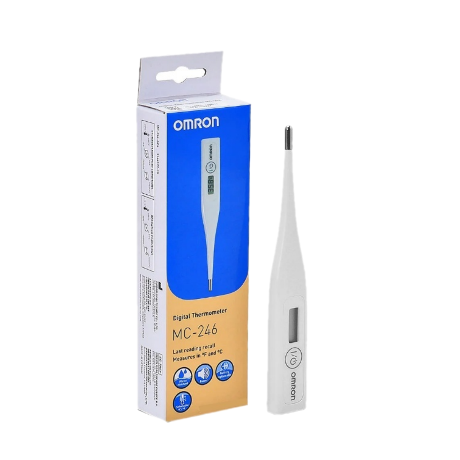 Omron Digital thermometer MC-246 วัดอุณหภูมิแบบดิจิตอล