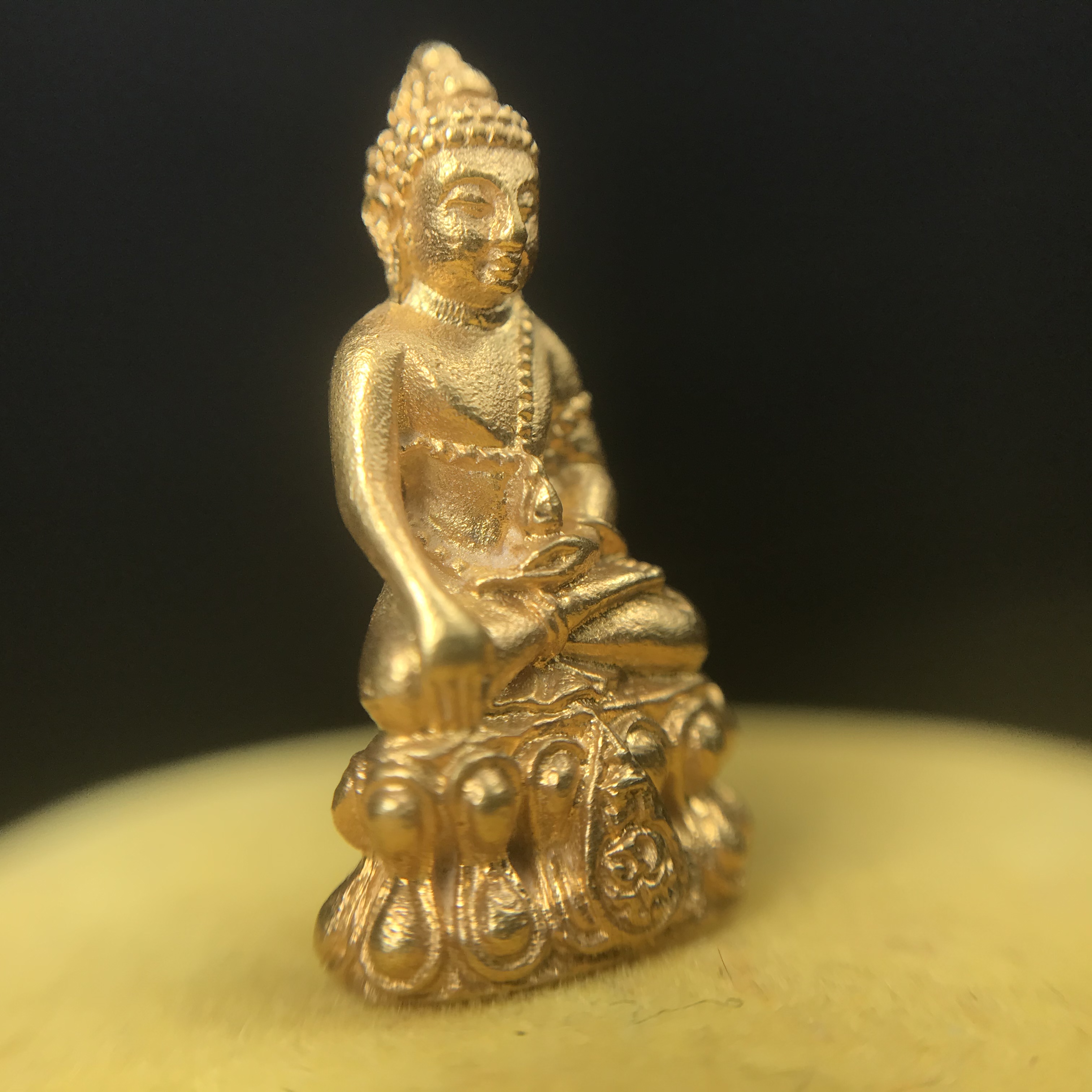 พระชัยวัฒน์นวปทุม ภปร. วัดปทุมวนาราม ปี2535 เนื้อทองคำ(ในหลวงรัชกาลที่9เสด็จเททอง)(สภาพสวยเดิมครบสมบูรณ์หายาก)