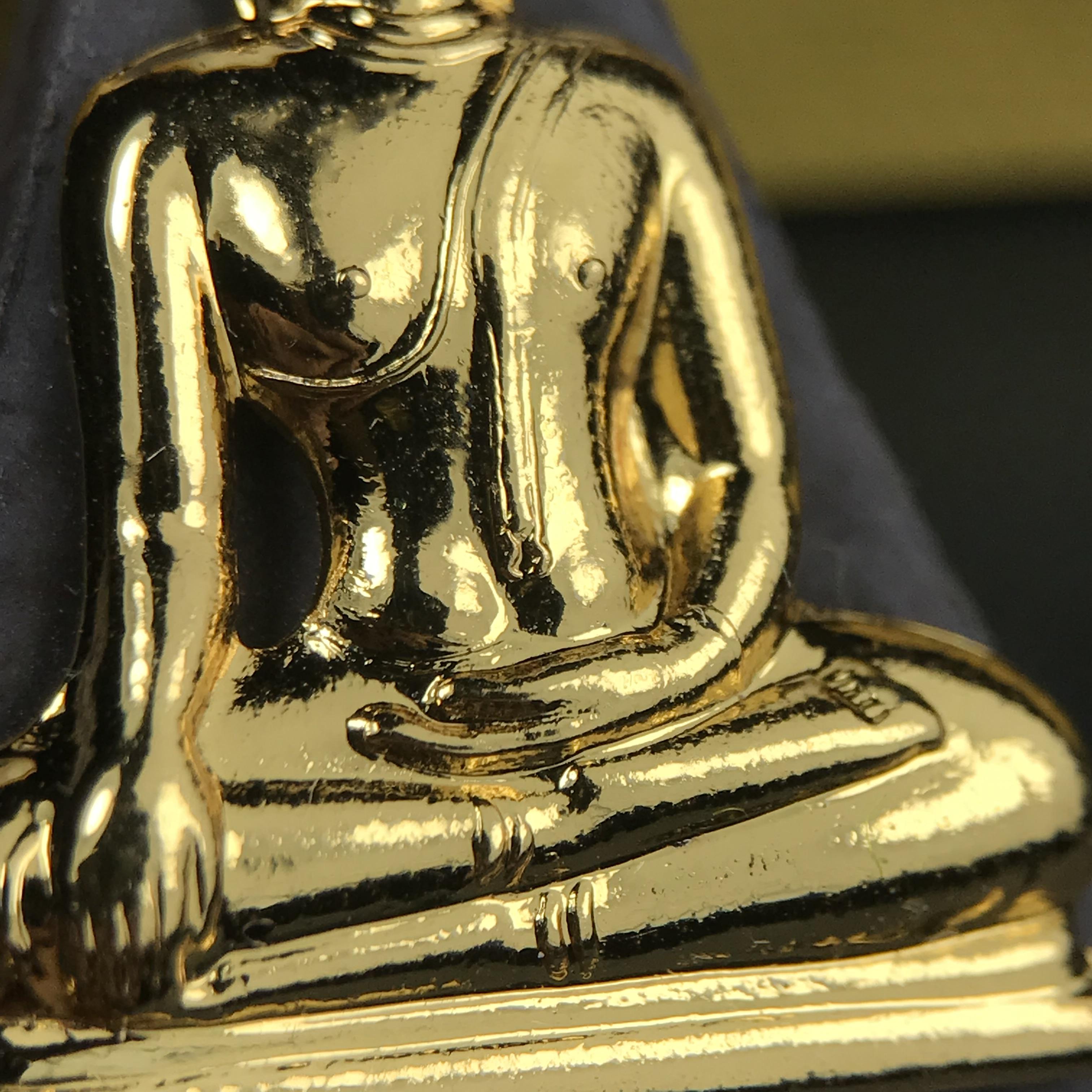 พระพุทธมหาสุวรรณปฏิมากร (หลวงพ่อทองคำ) หลังตรามหามงคลเฉลิมพระชนมพรรษา 80 พรรษา รัชกาลที่9 วัดไตรมิตรวิทยาราม กรุงเทพฯ ปี 2550 พระพิมพ์หน้าทองคำ(หายาก 1 ใน 999 องค์)