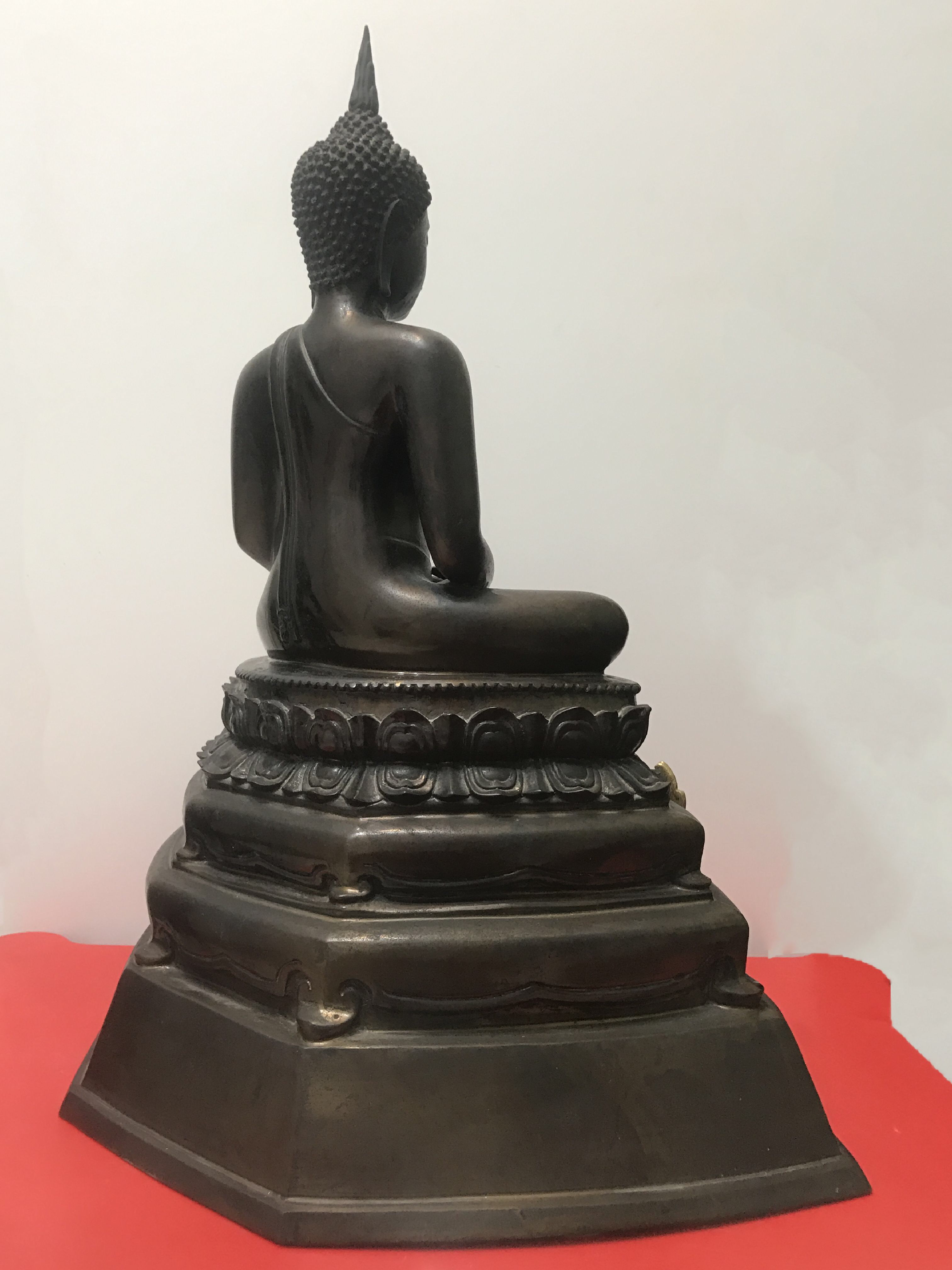 พระบูชา ภปร. วัดทุ่งสีกัน ในหลวงทรงเสด็จเททอง หน้าตัก 9 นิ้ว ปี2525